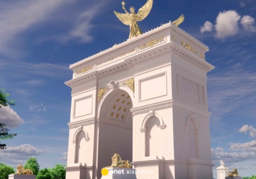 Trump chce zbudować gigantyczny łuk triumfalny w Waszyngtonie