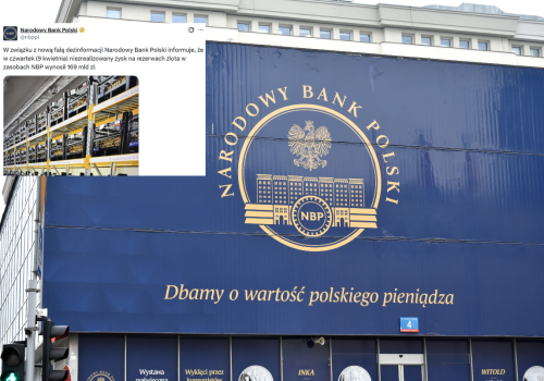 NBP reaguje na dezinformację: Grube miliardy i złoty skarbiec