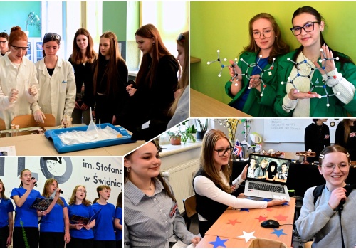 Poznawali II Liceum Ogólnokształcące „od kuchni” podczas dnia otwartego