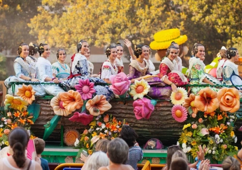 Perełka Hiszpanii utonęła w kwiatach. Tego widoku turyści nie zapomną