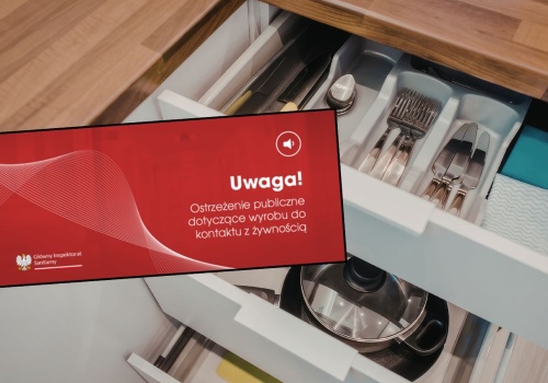 Pilny komunikat GIS. Produkt kuchenny wycofany ze sprzedaży. 