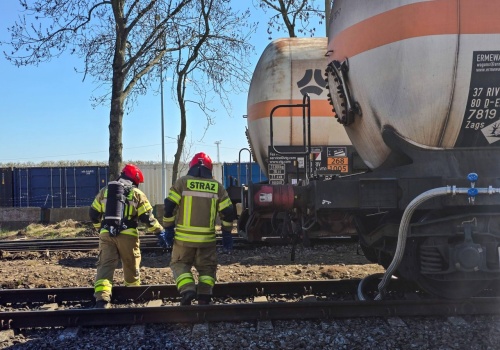 Strażacy z Puław pojechali na akcję aż do Szczecina. Chodziło o doświadczenie i sprzęt