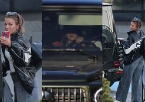 RZADKI WIDOK: Anna Lewandowska ustrzelona przez paparazzi. Dotarła na lotnisko samochodem za MILION ZŁOTYCH (ZDJĘCIA)