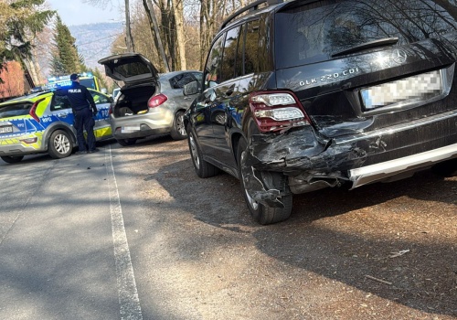 Bystra: pijacka szarża zakończona kraksą po policyjnym pościgu