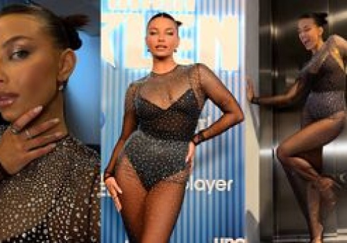 Cała w kryształkach Julia Wieniawa melduje się na półfinale 