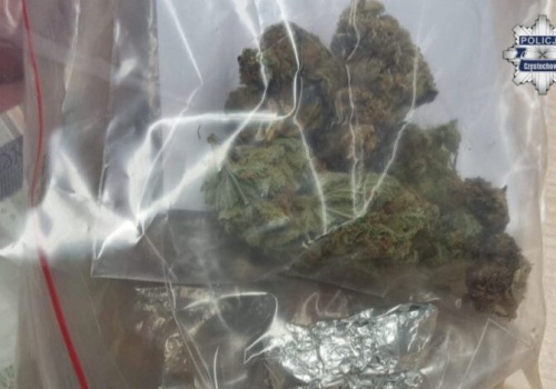 Częstochowa: areszt dla 28-latka za narkotyki. Jego kompan pod dozorem