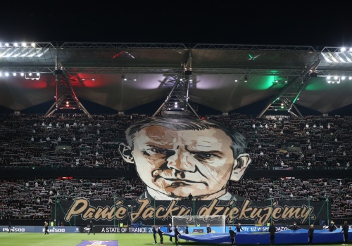 Tak kibice Legii Warszawa pożegnali Jacka Magierę! Piękna oprawa