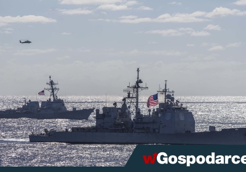Amerykańskie okręty swobodnie operują w cieśninie Ormuz