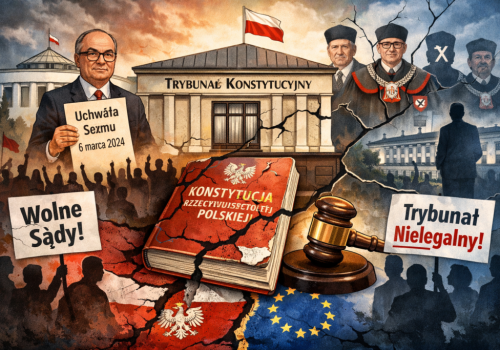 Trybunał Konstytucyjny. Czarzasty albo frajter Bozba