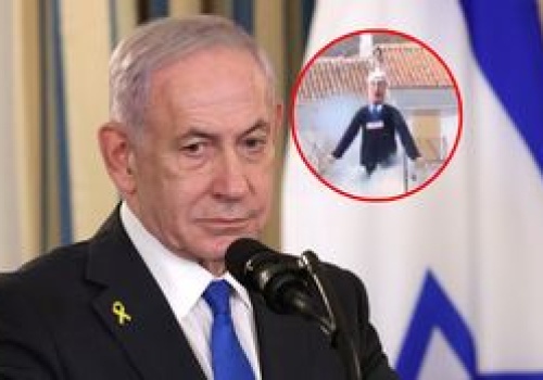 Spalili kukłę Netanjahu. Izrael grzmi, wzywa hiszpańskiego dyplomatę