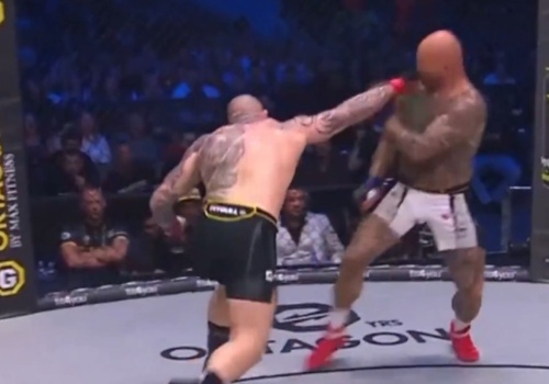 Było pół minuty do końca walki, gdy Materla wstrząsnął halą w Szczecinie. Udany debiut legendy KSW!