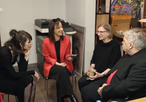 Agata i film. Krzysztof Globisz w Łodzi