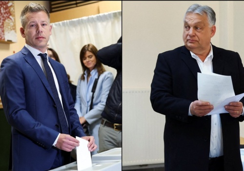 Orban i Magyar oddali głosy. 