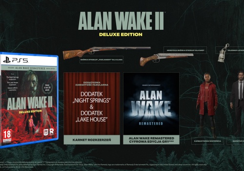 Alan Wake 2 z Alan Wake Remastered oraz dwoma DLC za 139,99 zł (rabat 100 zł)