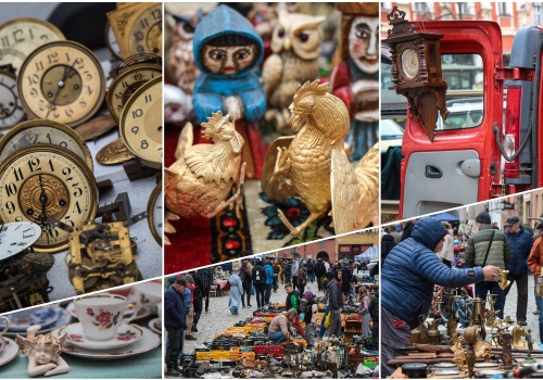 Raj dla poszukiwaczy niezwykłych przedmiotów. Giełda staroci ponownie zawitała na świdnicki Rynek