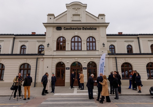 To była historyczna chwila! Za nami uroczyste otwarcie czechowickiego dworca kolejowego