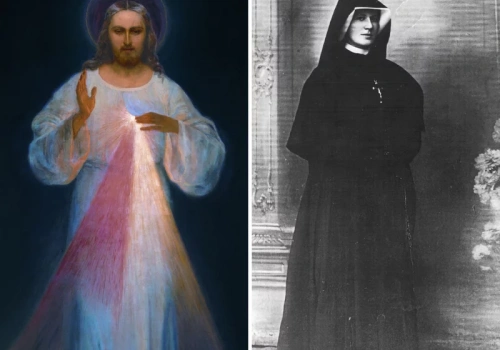 Namalowany dzięki wskazówkom samego Boga. Czy podobał się św. Faustynie?