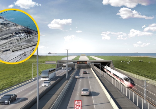 Budują rekordowy tunel podwodny. Pod Bałtykiem 110 km na godz. Blisko Polski