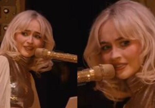 Sabrina Carpenter SKRYTYKOWAŁA ze sceny fankę na Coachelli. 