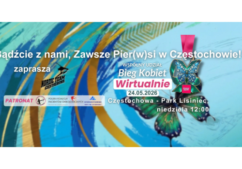 W Częstochowie odbędzie się „Bieg Kobiet Zawsze Pier(w)si”
