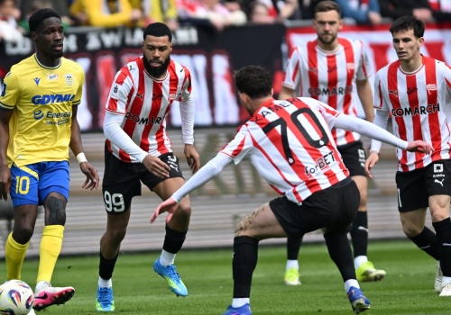 Arka się podniosła, ale nie utrzymała prowadzenia. Z Krakowa przywiezie punkt