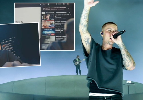 Powrót Justina Biebera na scenę zamienił się w chaos. 