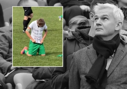 Syn Jacka Magiery strzelił piękną bramkę. Ta dedykacja wzrusza do łez. 