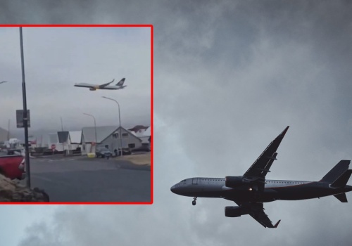 Boeing prawie nad ziemią. Tak pilot żegna się z zawodem na ostatnim locie