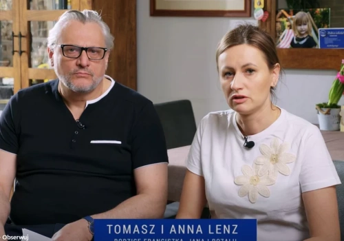 Lenz wraz z żoną wydali oświadczenie. 