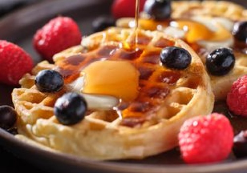 Pyszne gofry jak z nadmorskiej budki. Bez jajek i mleka