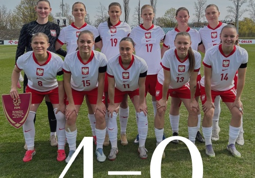 Piłka nożna: Reprezentacja Polski kobiet U-19 znakomicie rozpoczęła walkę o awans do turnieju finałowego mistrzostw Europy!
