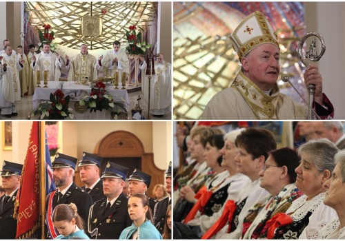 Biskup Andrzej Jeż w Mordarce: Wypływający z Polski kult Bożego Miłosierdzia to nasza narodowa siła