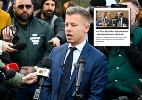 Media Orbana o rzekomym planie Tiszy. Magyar: 