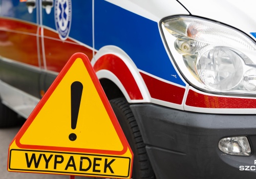 Zderzenie samochodu z motocyklem pod Szczecinkiem