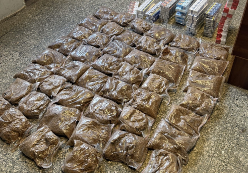 Kolejny cios w nielegalny biznes tytoniowy. Policjanci przejęli towar o łącznej wadze ponad 28 kilogramów