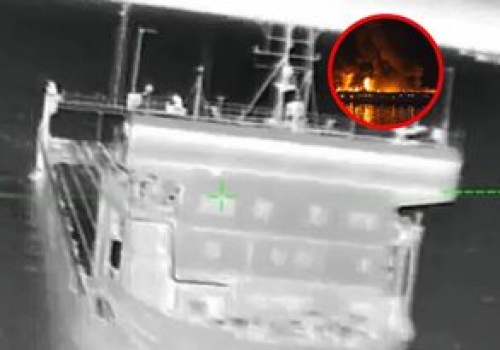 Logistyka Rosji na łopatkach. Ukraińcy wyeliminowali ostatni prom na Krym