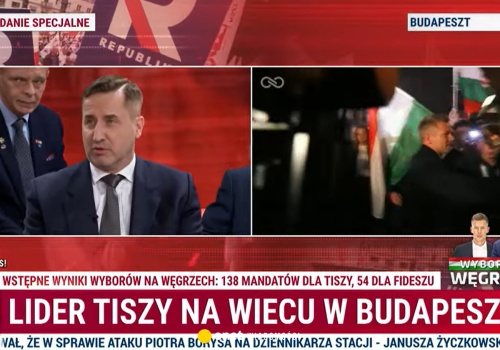 Zmienne nastroje w TV Republika. 