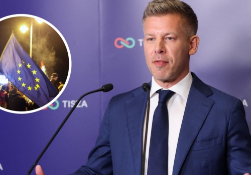 Peter Magyar i jego partia triumfują w blasku pochodni. Co za słowa pod adresem Orbana!