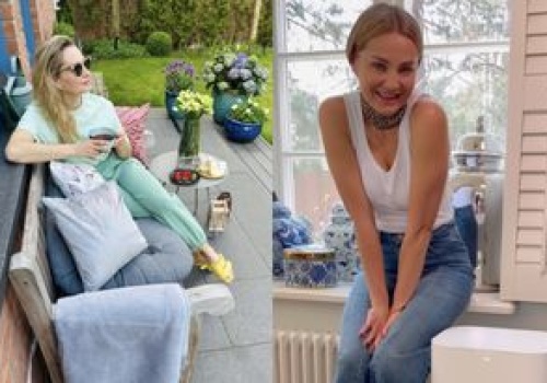 Małgorzata Socha mieszka w istnym KRÓLESTWIE. Wnętrza i ogród robią piorunujące wrażenie