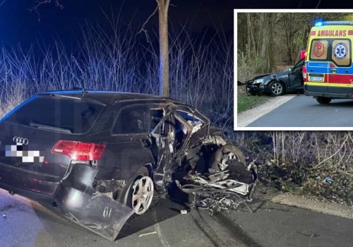 Bezmyślny kierowca wyszedł bez szwanku. Pasażer zapłacił najwyższą cenę. Tragedia pod Żyrardowem