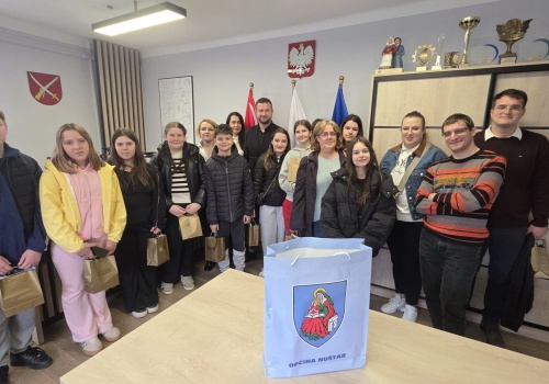 Międzynarodowa wizyta w Gminie Świlcza – uczniowie z Chorwacji z wizytą w Rudnej Wielkiej