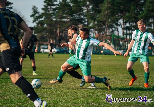 Barciczanka Barcice za mocna dla Grybovii Grybów. Porażka 4:1