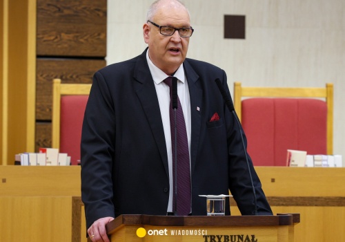 Bogdan Święczkowski stawia warunki sędziom Trybunału Konstytucyjnego. Spór o ślubowanie w Sejmie trwa