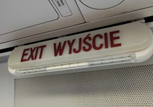 Interwencja na pokładzie samolotu z Paryża do Krakowa