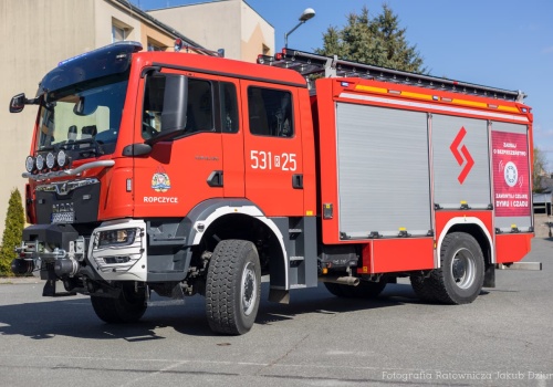JRG Ropczyce ma nowego MAN-a. To pierwszy taki wóz w PSP