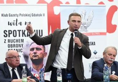 Bąkiewicz stracił konto na Facebooku. 