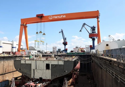 Należąca do koreańskiego koncernu stocznia w USA otrzymała pierwszy kontrakt podwykonawczy dla sił morskich