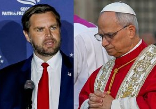 Vance poucza papieża. 