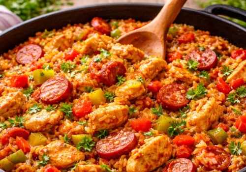 Aromatyczna jambalaya - szybki przepis na sycący obiad dla całej rodziny