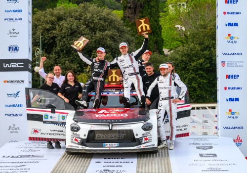 Dominacja Lancii w Chorwacji. Pierwsze zwycięstwo i dwa miejsca na podium